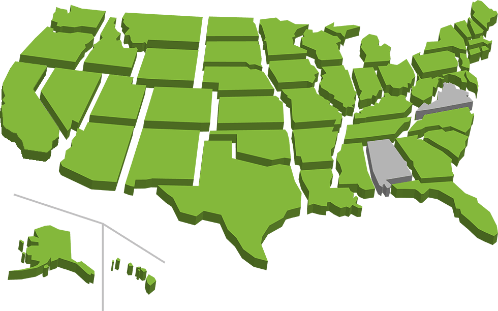 Coverage map